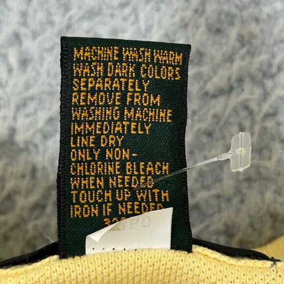 Izod Club‎ Polo Men S Yellow Short Sleeve Collared Polo Shirt Preppy Nerdy NEW - Picture 11 of 13